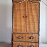 Armoire en rotin