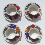 4 tasses Acapulco Villeroy et Boch