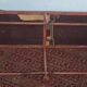 Metal industrial bench