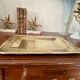 Solid brass tray