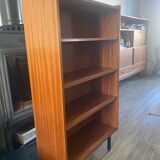 Vintage glass library from the 1960s.