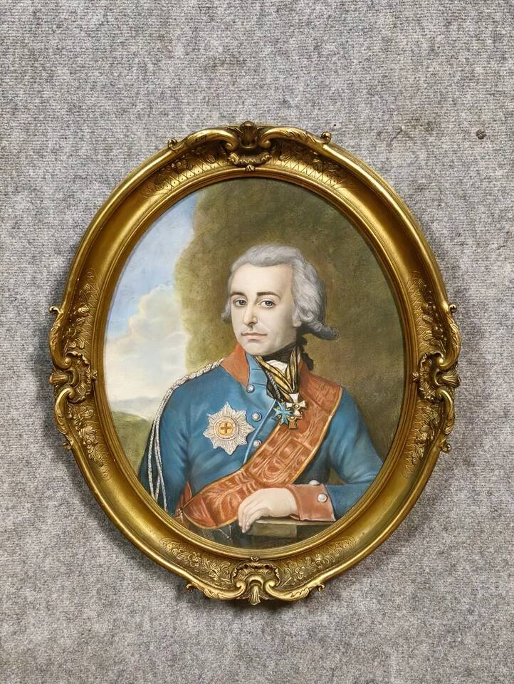 After Vladimir Lukich Borovikovsky: painting by Count Pyotr Alexandrovich