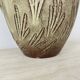 Vintage Scheurich west Germany vase with horse decor , 1970s