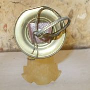 Brass wall light