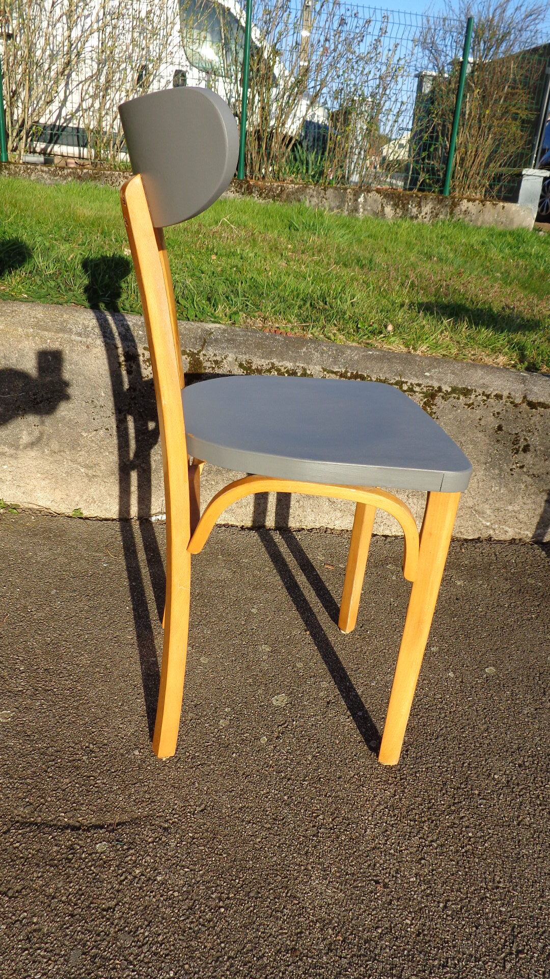 Trio de chaises Luterma banane