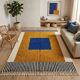 Large handmade traditional Berber rug in pure wool, size 3/4 m.