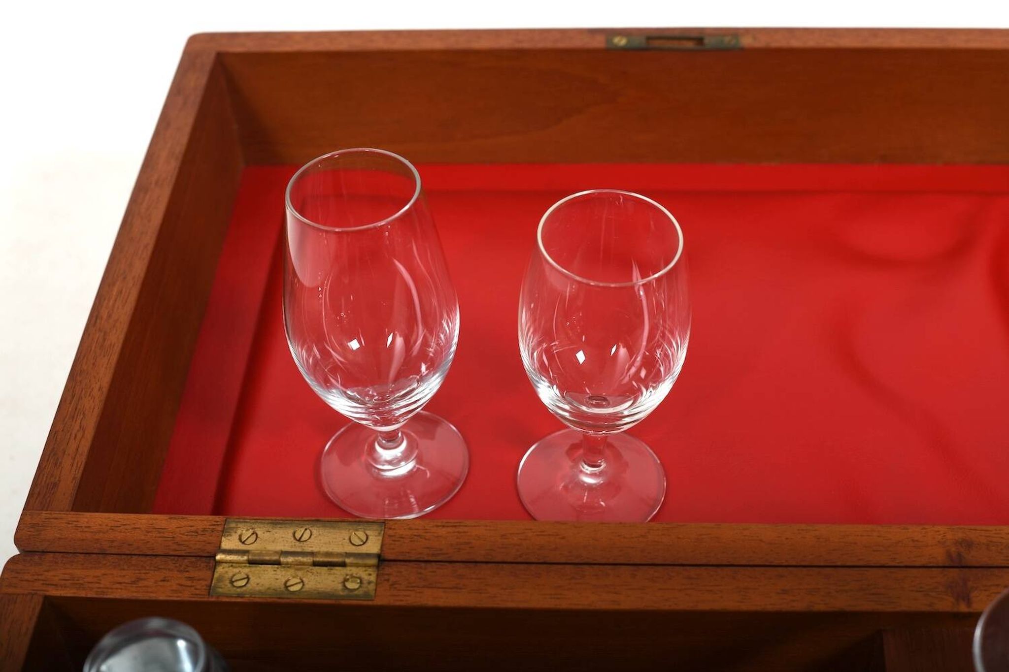 Boîte à liqueur de Søren Willadsen et Holmegaard, années 1960