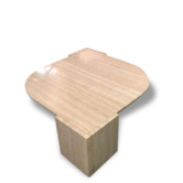 Table low vintage travertine - 1970
