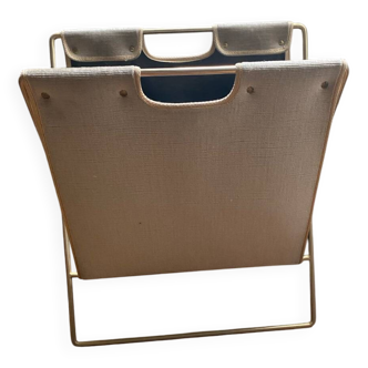 Porte revue vintage velours