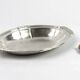 Orbrille silver-plated oval serving basket – Art Deco, 1930s