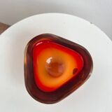 Murano Sommerso bowl 1970 Flavio Poli