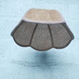 Wicker flower suspension