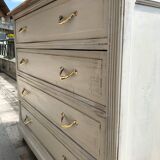 Old white patinated/cream dresser