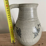 Pitcher ancient pottery P.Fouillen Quimper