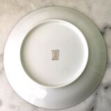Set of 10 flat plates porcelain from Limoges