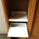 Wardrobre light oak sliding doors 1950
