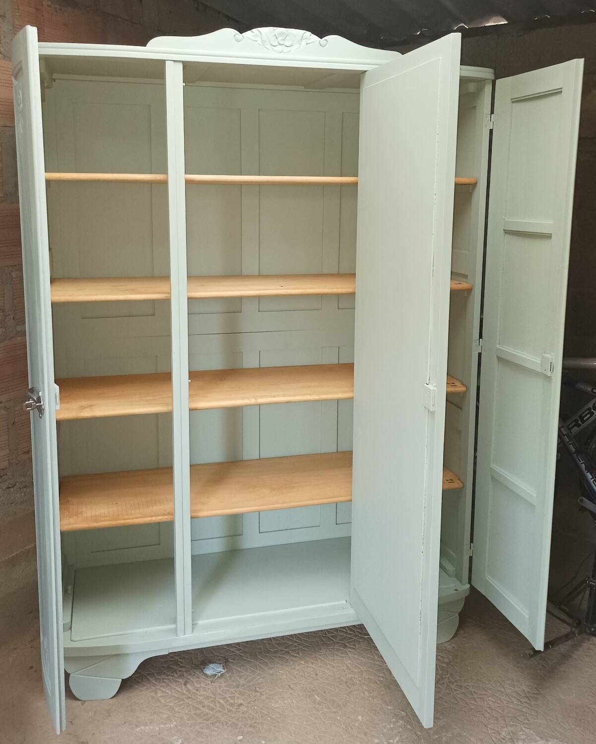 Beautiful Art Deco wardrobe from the period.