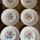 Lot 6 flat plates Sarreguemines