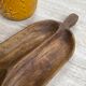 Antique wooden dish