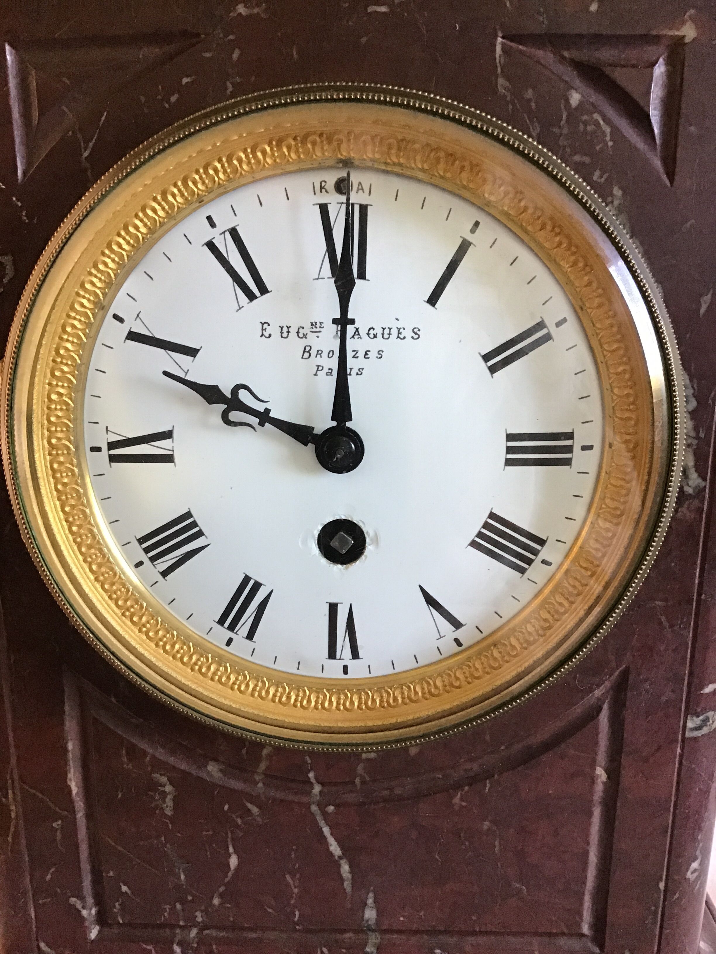 Marble terminal pendulum