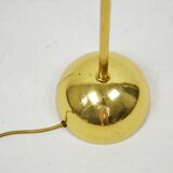 Gold floor lamp, 1980s