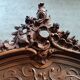 Rococo library in walnut