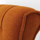1970s Three Seater Beech Sofa, Czechoslovakia