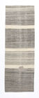 Shades of brown vintage runner rug 75x225cm