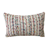 Red tweed cushion Malhia Kent