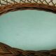 Miroir en rotin 40x32cm