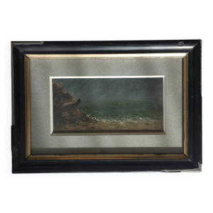 voilier sous la pluie