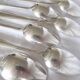 Orbrille JB silver metal cutlery set 37 pieces