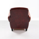 Sheepskin leather armchair from LA lounge atelier