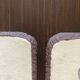 Lot de 2 tableaux en bois avec planche botanique papillons