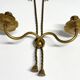 Antique Pair of 2-Light Wall Lights - Gilt Bronze - Louis XVI Style Knot