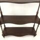 Wooden wall shelf 80 cm