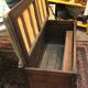 Gothic-style carved chest