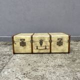 Malle en bois beige