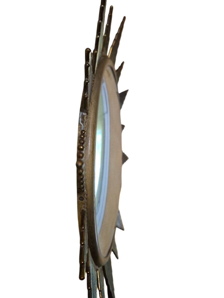 Domed sunburst witch mirror 1920/1950