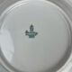 6 hand-painted deep plates
