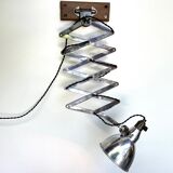 Lamp 1930 accordion scissors france mazda 1930