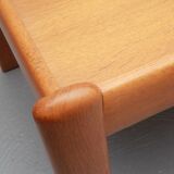 1970s coffeetable in light oak