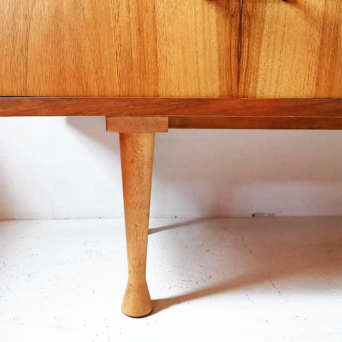 Grabowski design in Light Walnut, Polish Mid-Century 1970s