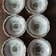 Lot de 6 coupelles  porcelaine de luxe