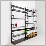 Shelf Unit in Metal from Strafor, 1930s