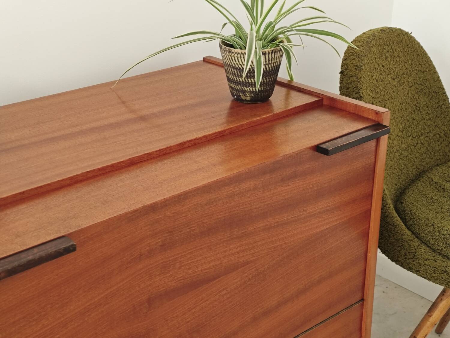 Blanket chest or mini bar UP Zavody by Frantisek Mezulanik year 60