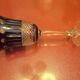 Crystal glass size color blue crystallerie of lorraine