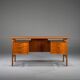 Model 75 Teak Desk from Omann Jun Møbelfabrik, 1960s