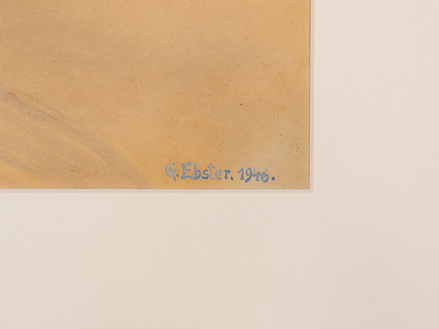 Winter scenery, Aquarelle on Paper, 51 x 40 cm