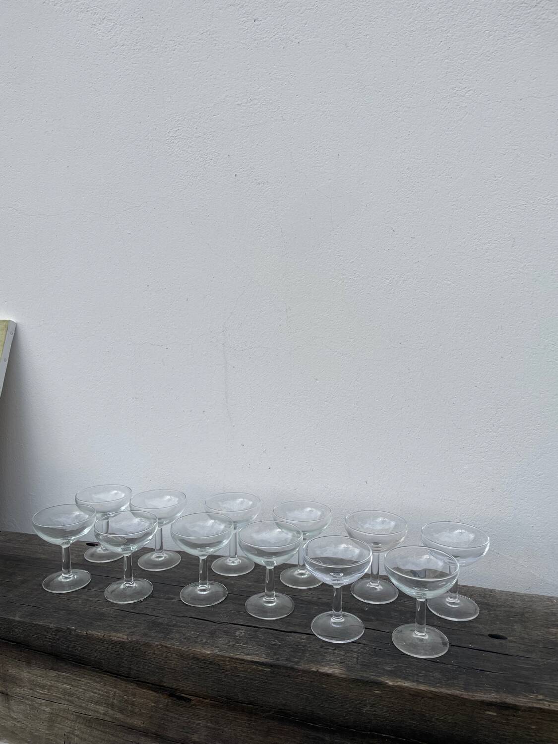 12 glass cups